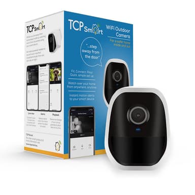 TCP SMART WIFI Utendørskamera 1080p 16Gb Hvit