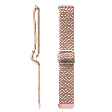 Nylon klokkerem til Samsung Galaxy Watch 4 40mm/44mm Sort