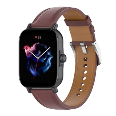 Erstatning av klokkerem for Samsung Galaxy Watch 3 Samsung Gear S3 Classic Mørkebrun 22 mm
