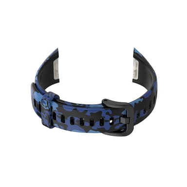 Klokkereim for Huawei Band 6 Honor Band 6/7 Svart + blå