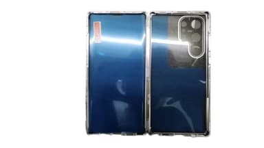 Magnetisk tosidig telefondeksel i herdet glass Sort Samsung S22