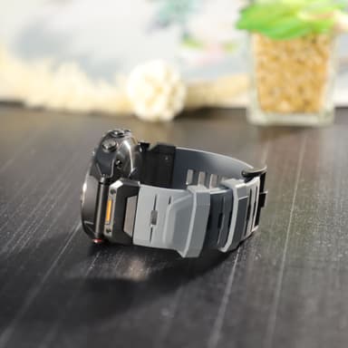 26 mm klokkerem for Garmin Fenix 3/5/5X/6X/7X Grå