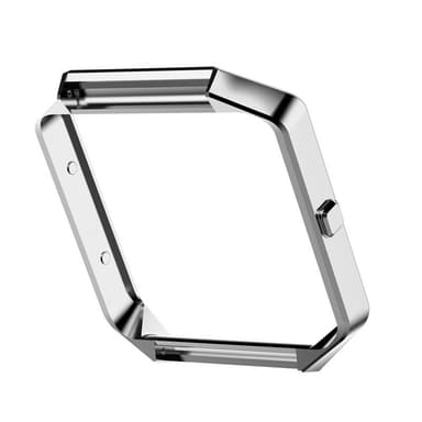 Metallramme kompatibel med Fitbit Blaze Sport Fitness-tilbehør Sølv