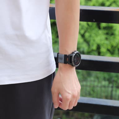 26 mm klokkerem for Garmin Fenix 3/5/5X/6X/7X Grå