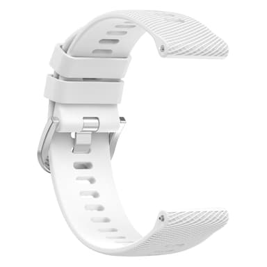 Silikonklokkerem for Garmin D2 Air X10(43mm), Garmin Bounce, Garmin Active5 Hvit