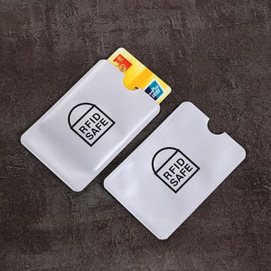12 pakke RFID-blokkeringskorthylser EN