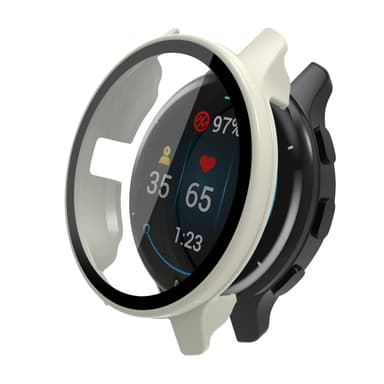 Veske med skjermbeskytter til Garmin Venu 2S Hvit