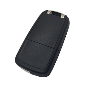 Sammenleggbart bilnøkkeldeksel for Buick/Opel/Chevrolet 2 knapper Sort