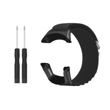 Nylon klokkerem erstatning for Suunto Ambit 3 Sort