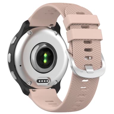 Silikonklokkerem for Garmin D2 Air X10(43mm), Garmin Bounce, Garmin Active5 Rosa