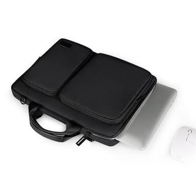 Laptop-koffert med skulderreim Sort S