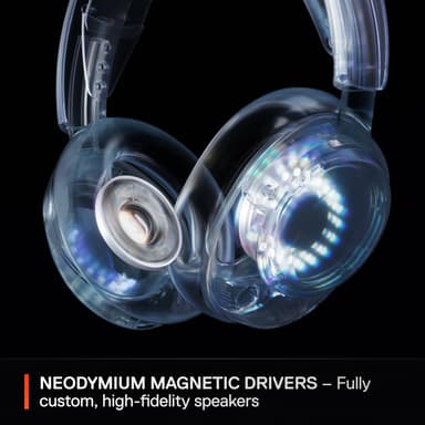 SteelSeries Arctis Nova 5 gaming headset (PS5, hvit)