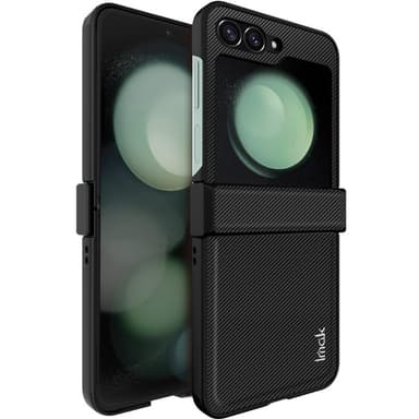 IMAK Ruiyi-serien til Samsung Galaxy Z Flip6 5G-deksel med karbonfibertekstur