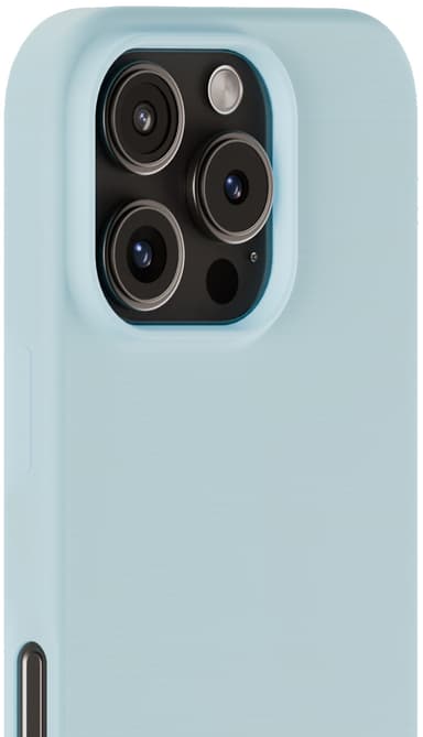 Holdit Silicone iPhone 16 Pro deksel (mineralblå)