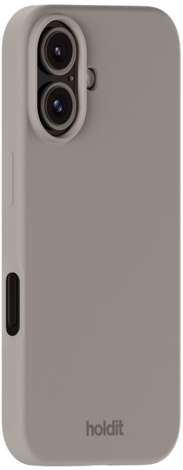Holdit Silicone iPhone 16 deksel (taupe)