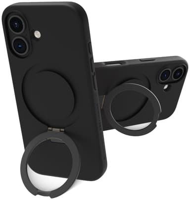 Dbramante1928 Iceland Ultra MS Kickstand iPhone 16 deksel (sort)