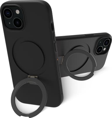Dbramante1928 Iceland Ultra MS Kickstand iPhone 15 deksel (sort)