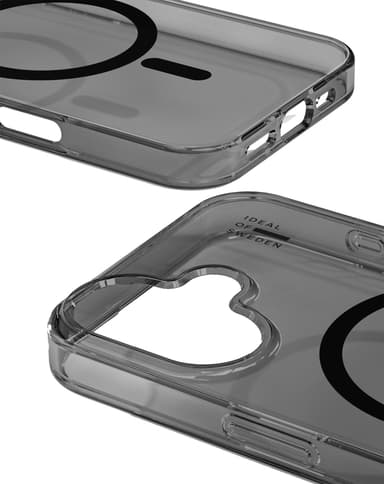 iDeal of Sweden MagSafe Clear deksel for iPhone 16 (tinted black)