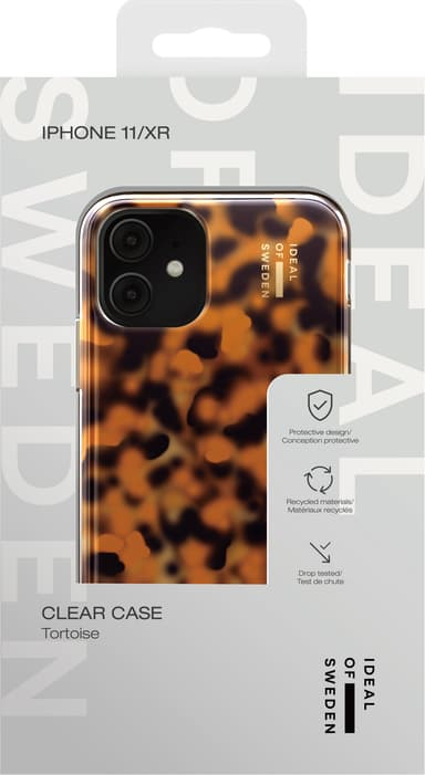 iDeal of Sweden Clear deksel for iPhone 11/XR (tortoise)