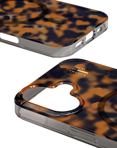 iDeal of Sweden MagSafe Clear deksel for iPhone 16 (tortoise)