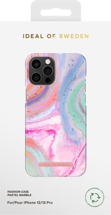Ideal of Sweden Fashion deksel for iPhone 12/12 Pro (pastel marble)