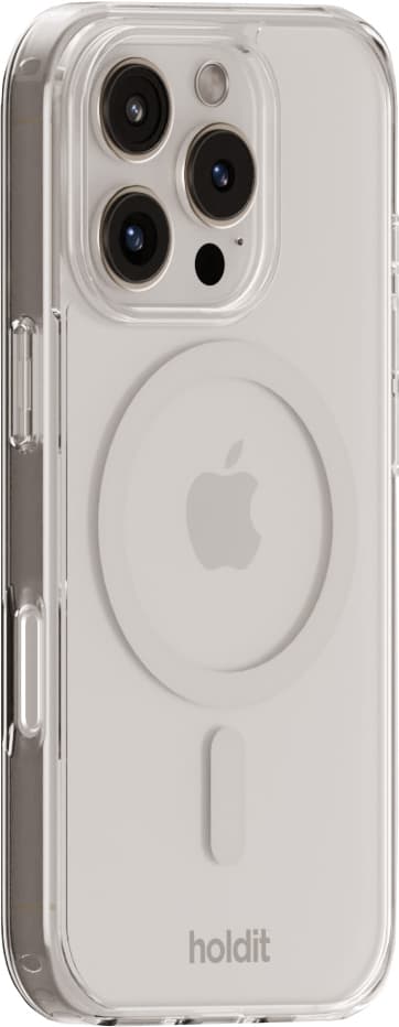 Holdit iPhone 16 Pro Max MagSafe deksel (hvit)