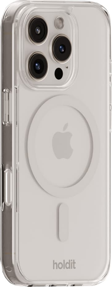 Holdit iPhone 16 Pro MagSafe deksel (hvit)