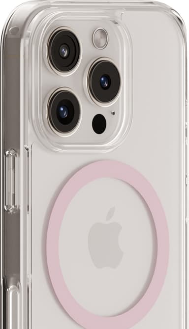 Holdit iPhone 16 Pro Max MagSafe deksel (rosa)