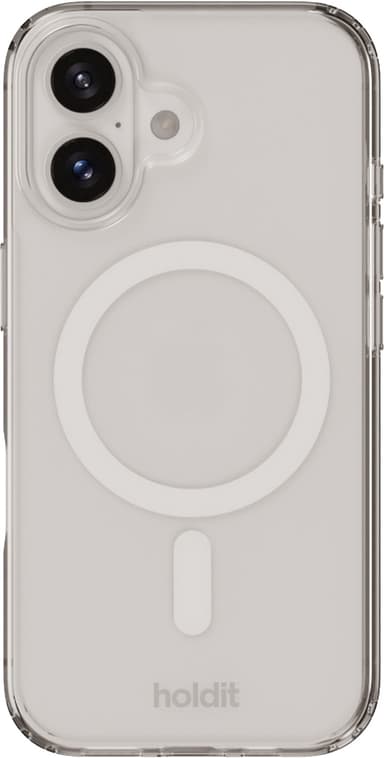 Holdit iPhone 16 MagSafe deksel (hvit)