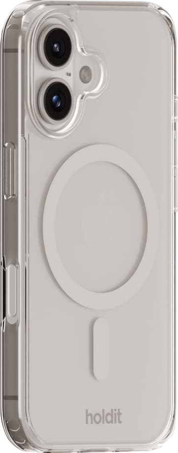 Holdit iPhone 16 MagSafe deksel (hvit)