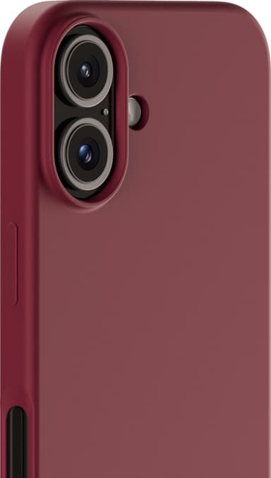 Holdit Silicone iPhone 16 deksel (red velvet)