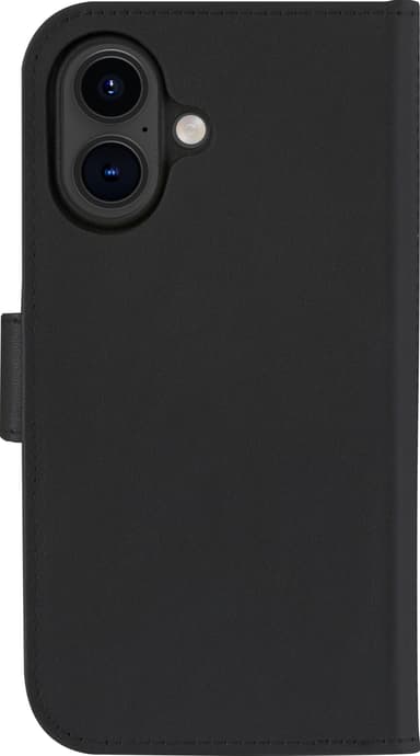 Dbramante1928 Lynge MagSafe iPhone 16 lommebokdeksel (sort)