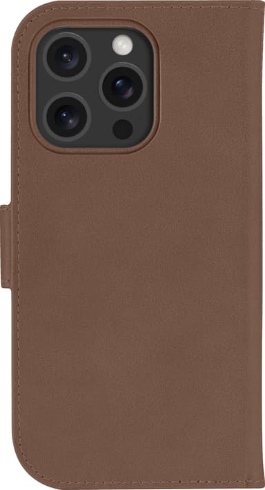 Dbramante1928 Lynge MagSafe iPhone 16 Pro lommebokdeksel (brun)