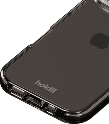 Holdit Seethru iPhone 16 Pro Max deksel (sort)