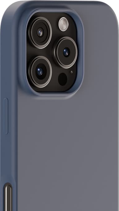 Holdit Silicone iPhone 16 Pro deksel (pacific blue)