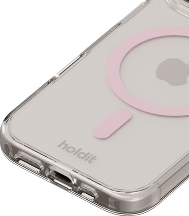 Holdit iPhone 16 Pro Max MagSafe deksel (rosa)