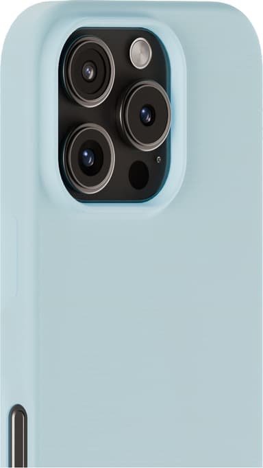 Holdit Silicone iPhone 16 Pro Max deksel (mineralblå)