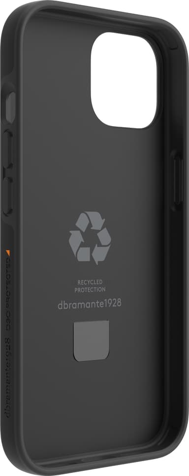Dbramante1928 Iceland Ultra MS Kickstand iPhone 15 deksel (sort)