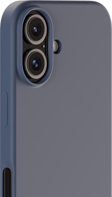 Holdit Silicone iPhone 16 deksel (pacific blue)