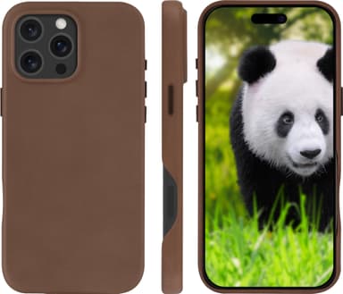 Dbramante1928 Lynge MagSafe iPhone 16 Pro Max lommebokdeksel (brun)