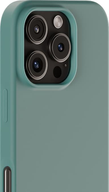Holdit Silicone iPhone 16 Pro deksel (mosegrønn)
