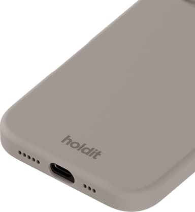 Holdit Silicone iPhone 16 deksel (taupe)