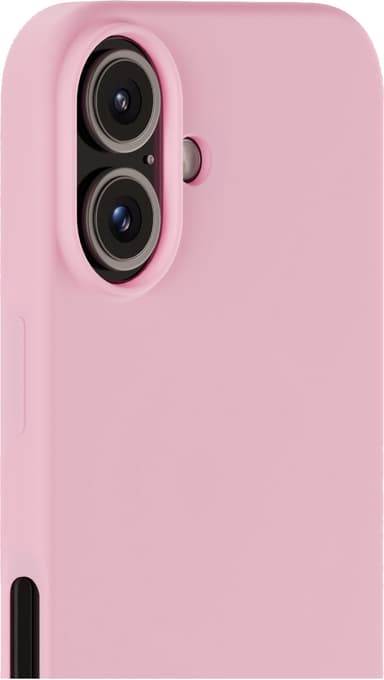 Holdit Silicone iPhone 16 deksel (rosa)