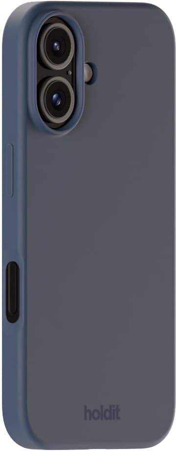 Holdit Silicone iPhone 16 deksel (pacific blue)
