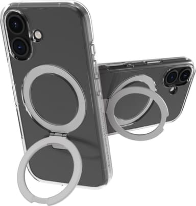 Dbramante1928 Iceland Ultra MS Kickstand iPhone 16 deksel (klar)