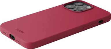 Holdit Silicone iPhone 15 Pro Max deksel (red velvet)