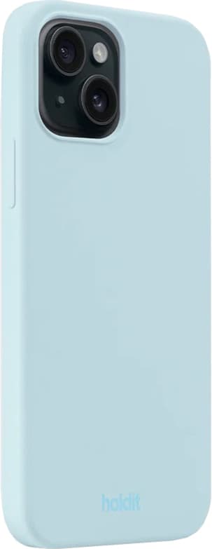 Holdit Silicone iPhone 14/13 deksel (mineralblå)