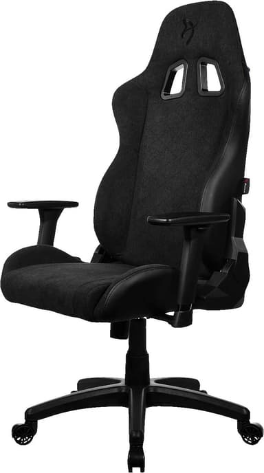 Arozzi Avanti SoftFabric gamingstol (pure black)