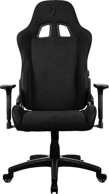 Arozzi Avanti SoftFabric gamingstol (pure black)