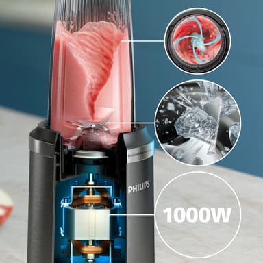 Philips 5000 blender HR2766/00 (rustfritt stål)